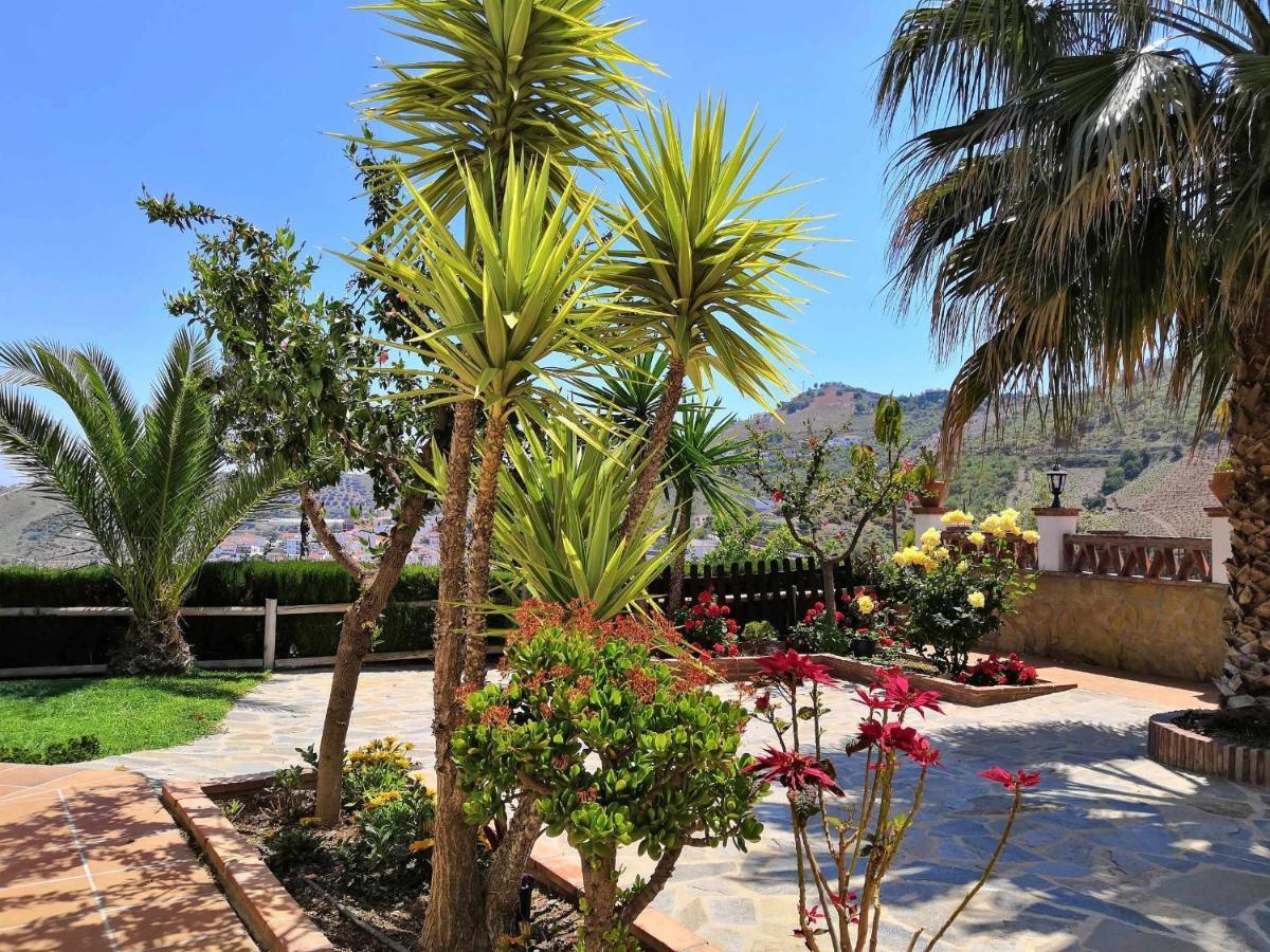 Casa Mirador Las Claras Con Piscina Privada Jardin Iznate Exterior foto